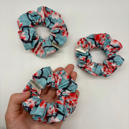 Blossom Sky Mini Scrunchie