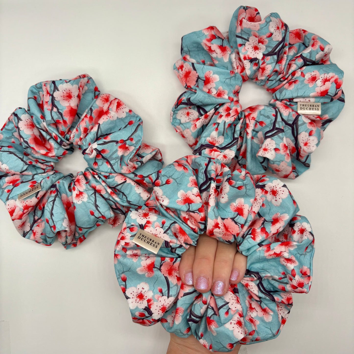 Blossom Sky Oversized Scrunchie