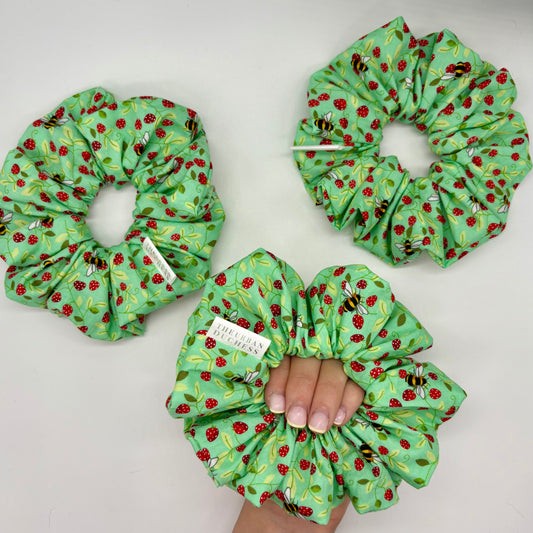 Strawberry Meadow Oversized Scrunchie