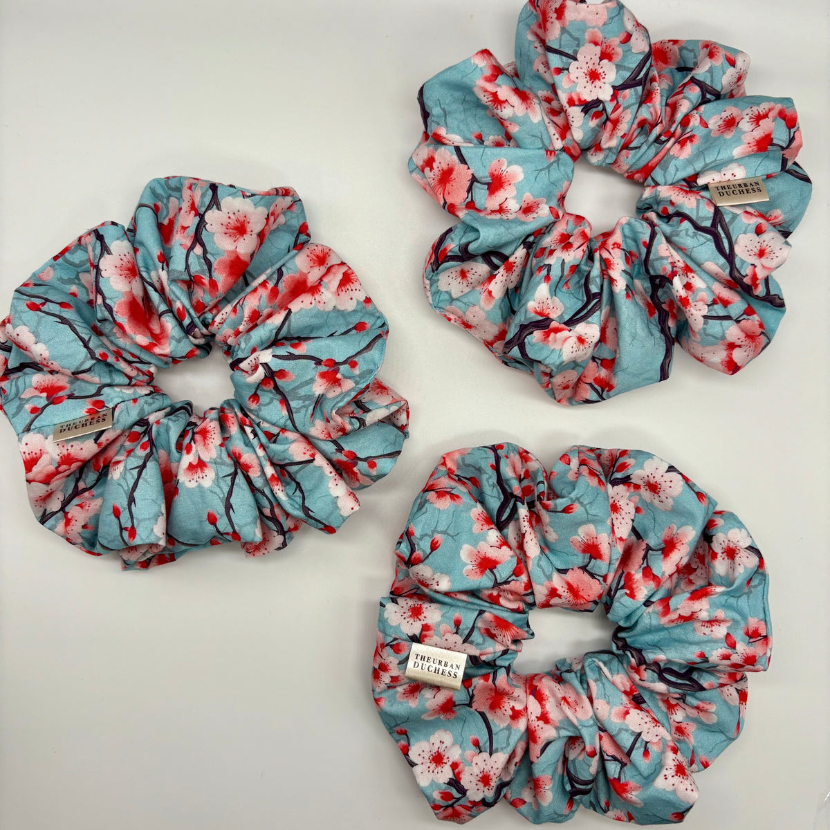 Blossom Sky Oversized Scrunchie