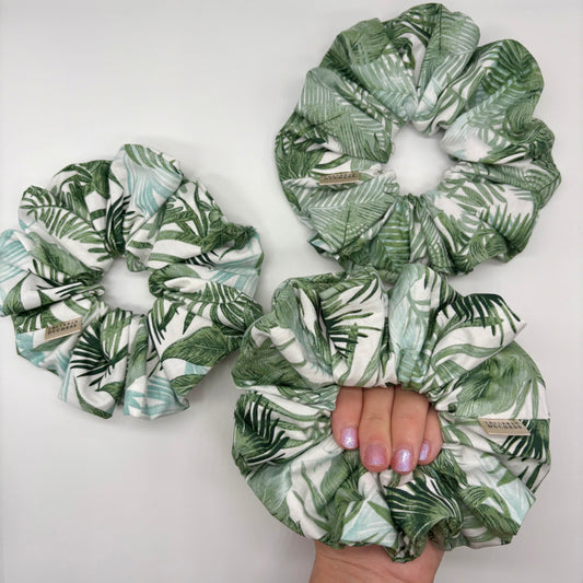 Wild Fern Oversized Scrunchie